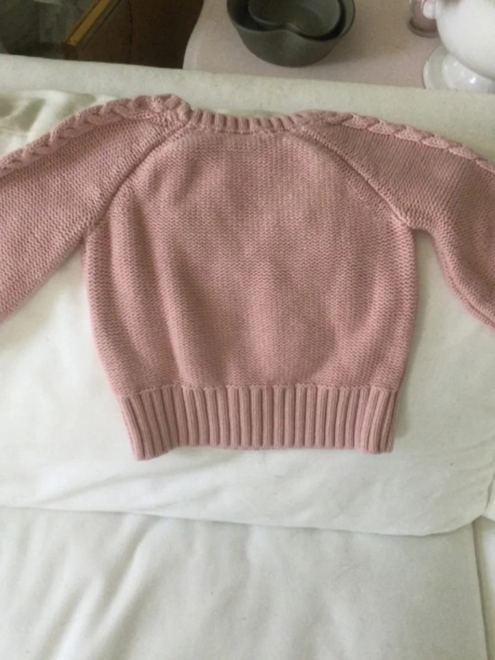 Gap child’s sweater 3 mauve pink